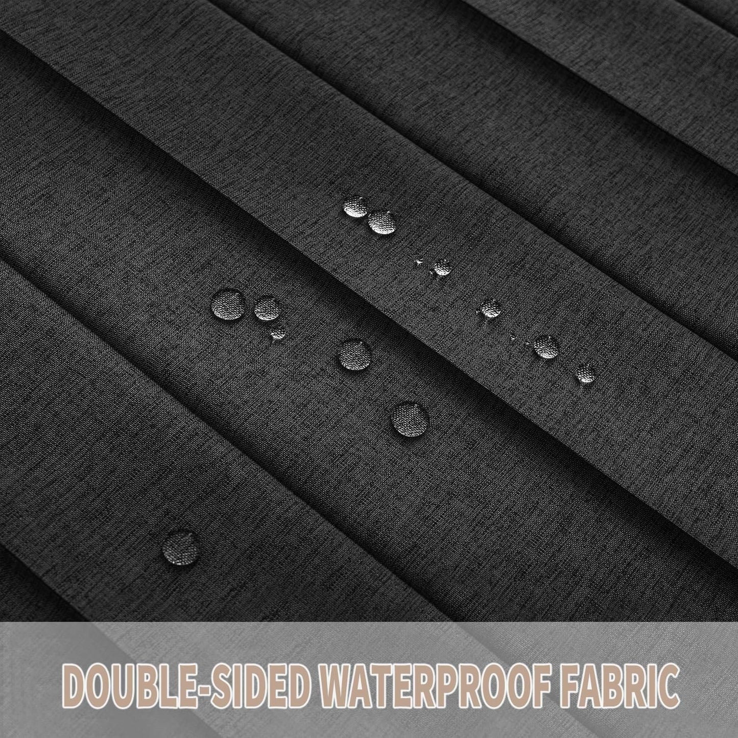 Vatge Closet Door Curtain Room Divider Drapes, Pleated Folding Style Curtains for Doorways Curtain for Bedroom Without Door,1 Panel with Tieback, W39 x L78, Black