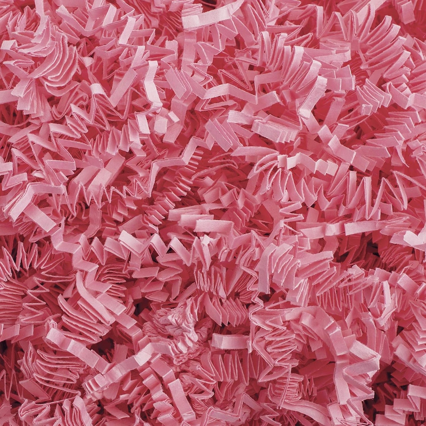 MagicWater Crinkle Cut Paper for Gift Baskets - 2LB - Light Pink - Perfect for Shredded Paper Filler, Basket Filler, Gift Boxes, Bridesmaid Gifts, Halloween Stuffers & More – Ideal for All Occasions