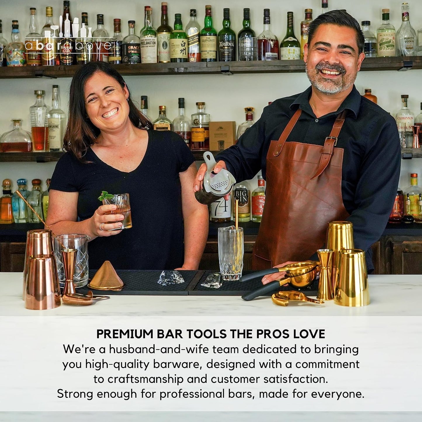 A Bar Above Stainless-Steel Citrus Peeler, Premium Fruit Peeler for Oranges, Lemons, and Limes, Bartender Garnish Tool for Cocktails, Professional Grade Zester, Durable Bar Tool for Home and Bar Use