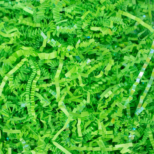 MagicWater Crinkle Cut Paper for Gift Baskets - 2LB - Diamond Lime - Perfect for Shredded Paper Filler, Basket Filler, Gift Boxes, Bridesmaid Gifts, Halloween Stuffers & More – Ideal for All Occasions