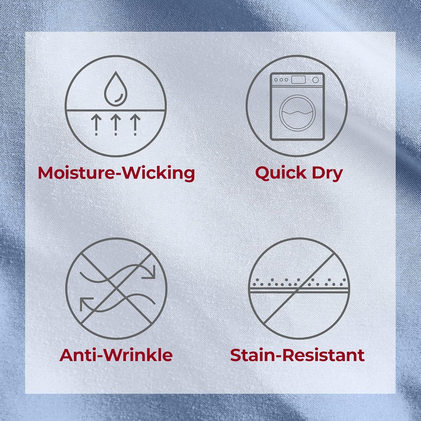 Mellanni Twin XL Sheets Set - 3 PC Iconic Collection Bedding - Hotel Luxury, Extra Soft, Cooling Bed Sheets - Wrinkle, Fade, Stain Resistant (Twin Extra Long, Sky Blue)