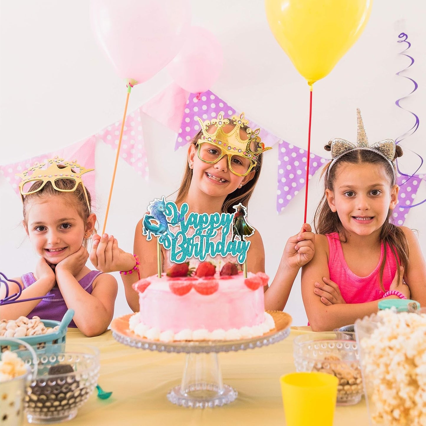 Seyal® Raya and the Last Dragn Happy Birthday cake topper