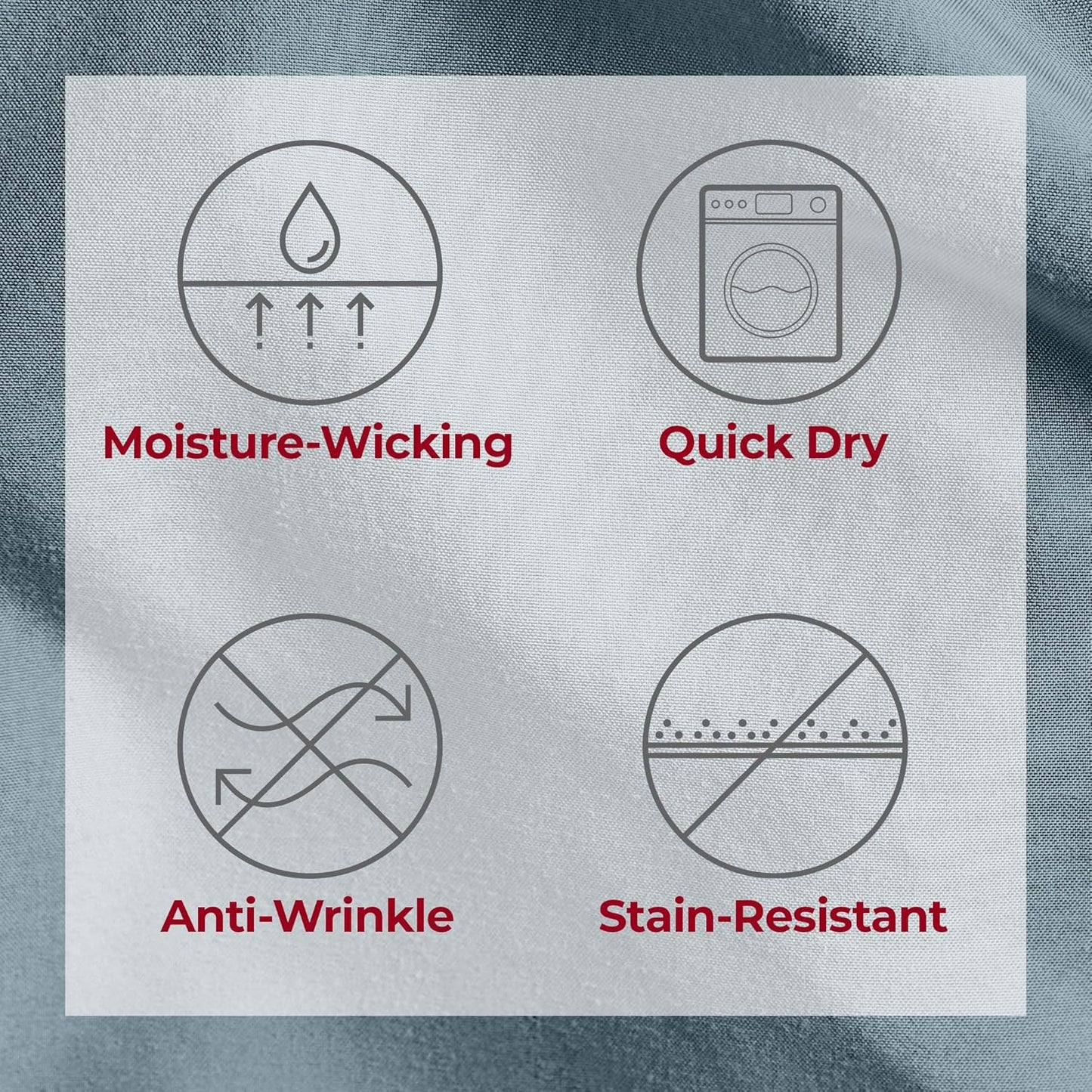 Mellanni Split King Sheets Set - 5 PC Iconic Collection Bedding - Hotel Luxury, Extra Soft, Cooling Bed Sheets - Wrinkle, Fade, Stain Resistant (Split King, Spa Blue)