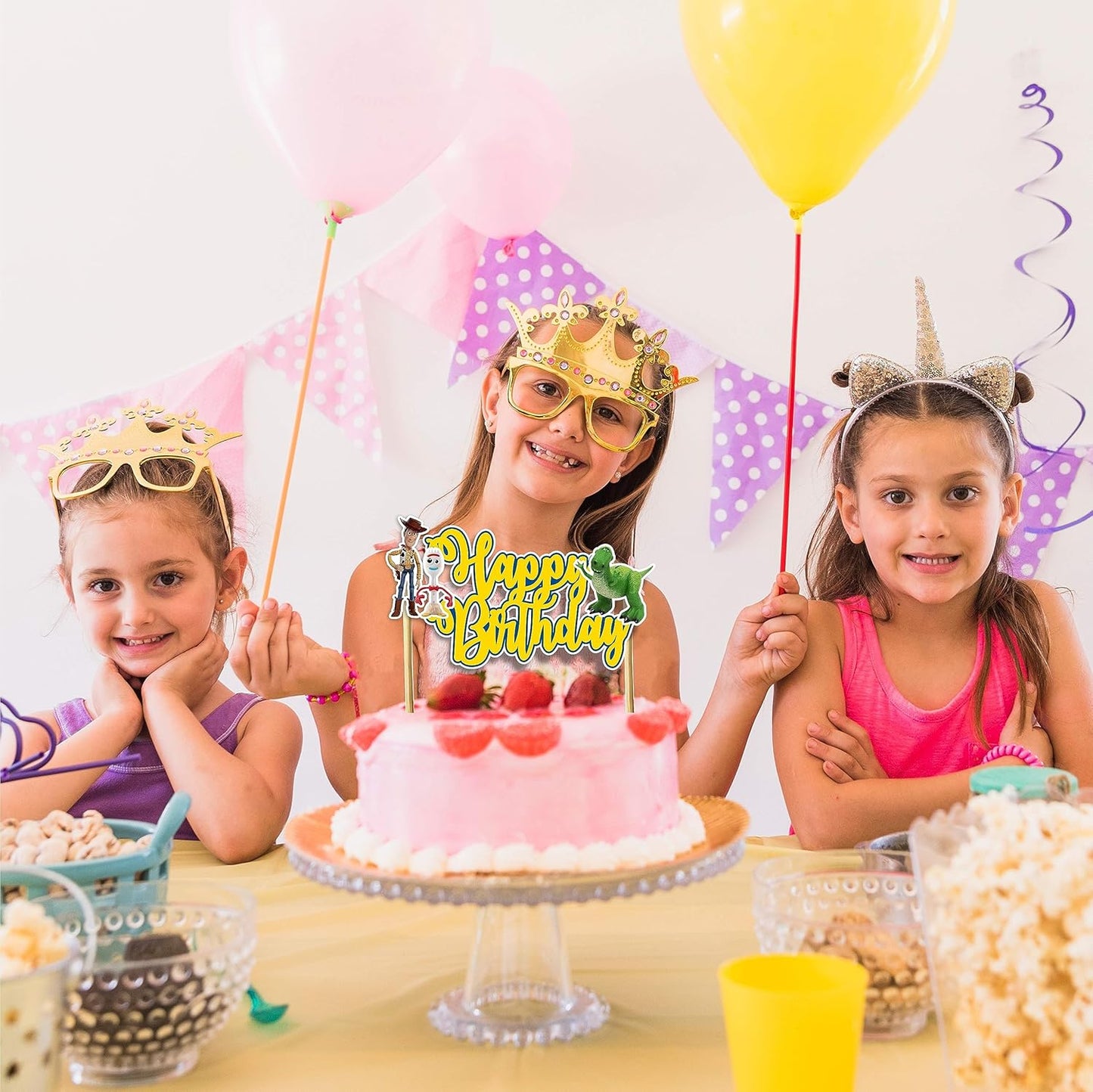 Seyal® Toy stry Happy Birthday Cake Topper