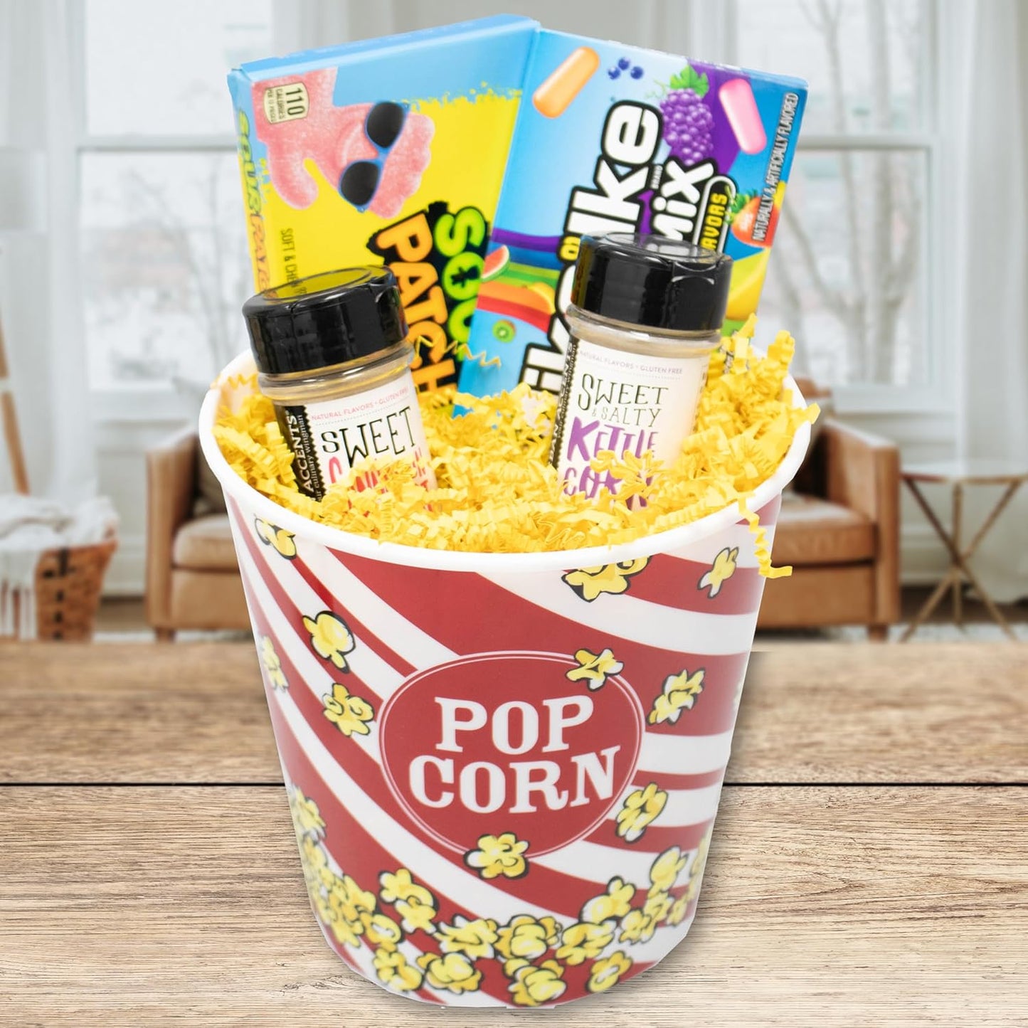 MagicWater Crinkle Cut Paper for Gift Baskets - 2LB - Yellow - Perfect for Shredded Paper Filler, Basket Filler, Gift Boxes, Bridesmaid Gifts, Halloween Stuffers & More – Ideal for All Occasions