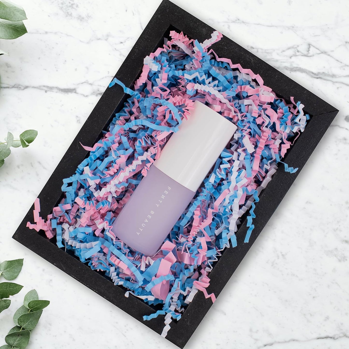 MagicWater Crinkle Cut Paper for Gift Baskets - 2LB - Baby Blend - Perfect for Shredded Paper Filler, Basket Filler, Gift Boxes, Bridesmaid Gifts, Halloween Stuffers & More – Ideal for All Occasions