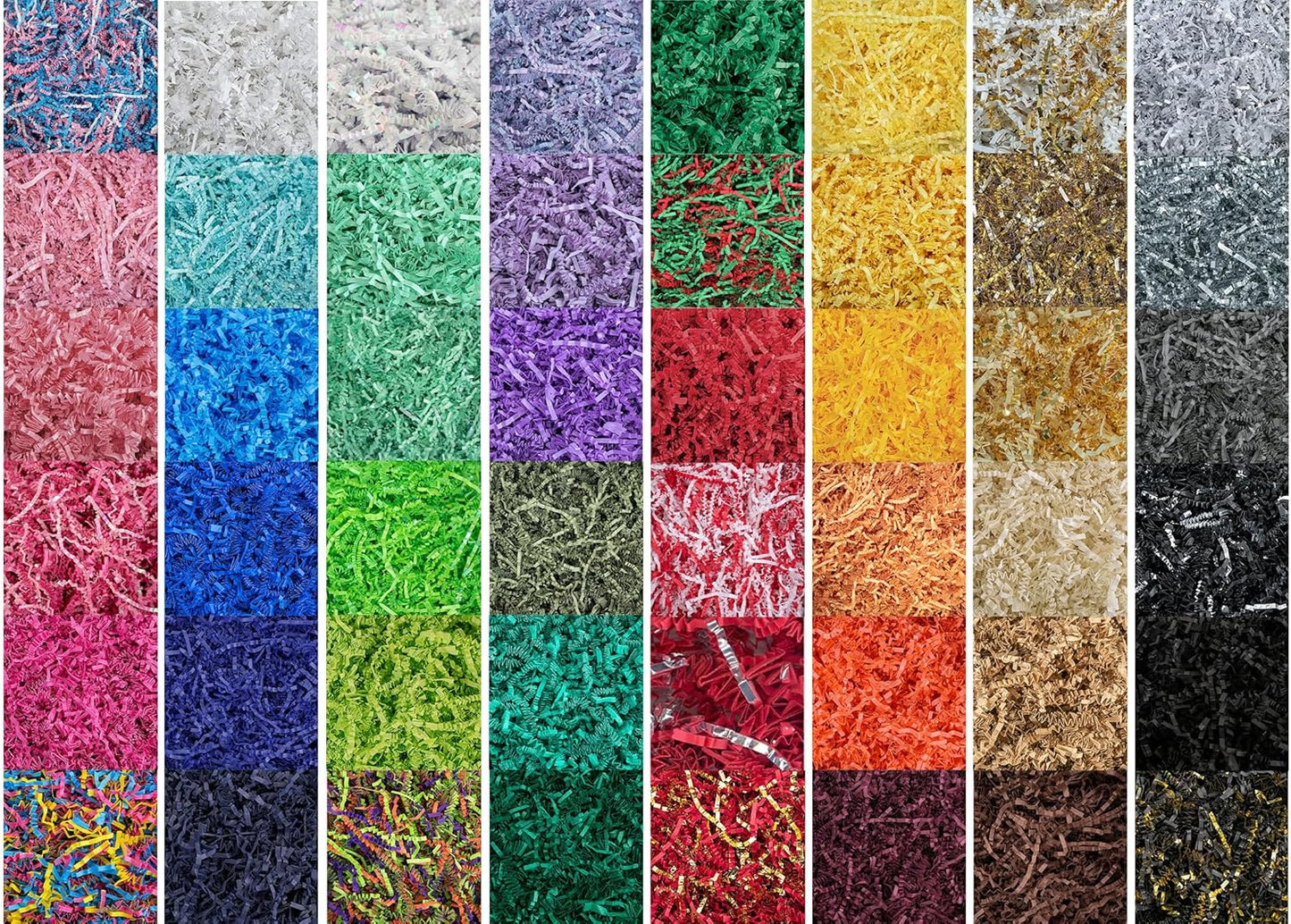 MagicWater Crinkle Cut Paper for Gift Baskets - 2LB - Orange - Perfect for Shredded Paper Filler, Basket Filler, Gift Boxes, Bridesmaid Gifts, Halloween Stuffers & More – Ideal for All Occasions